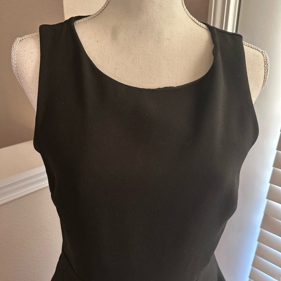 Banana Republic Black Peplum Dress - Picture 4 of 9